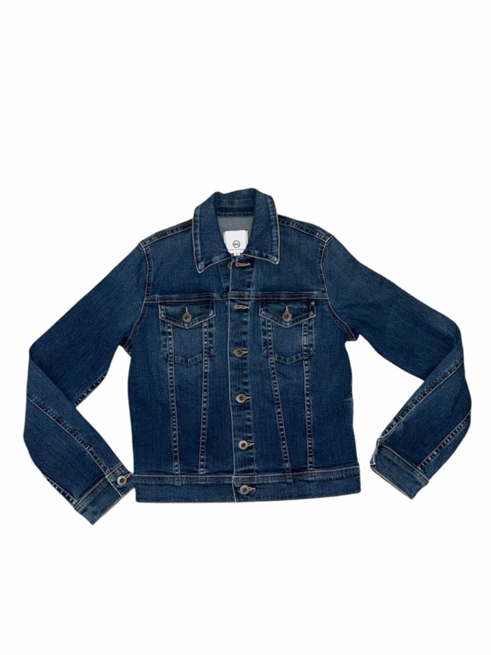 AG Dark Wash Jean Jacket - Size Small